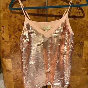 Moulinette Soeurs Blush Sequin Camisole